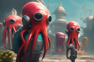 Фотография экшн-игры Игра в кальмара от компании Пятый угол (Фото 1)