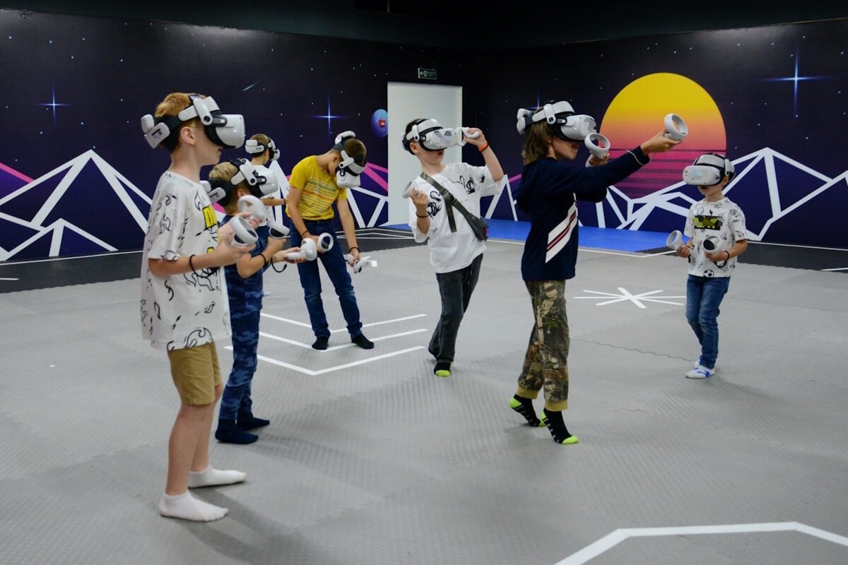 Фотография VR-квеста VR-арена от компании Космопарк (Фото 3)